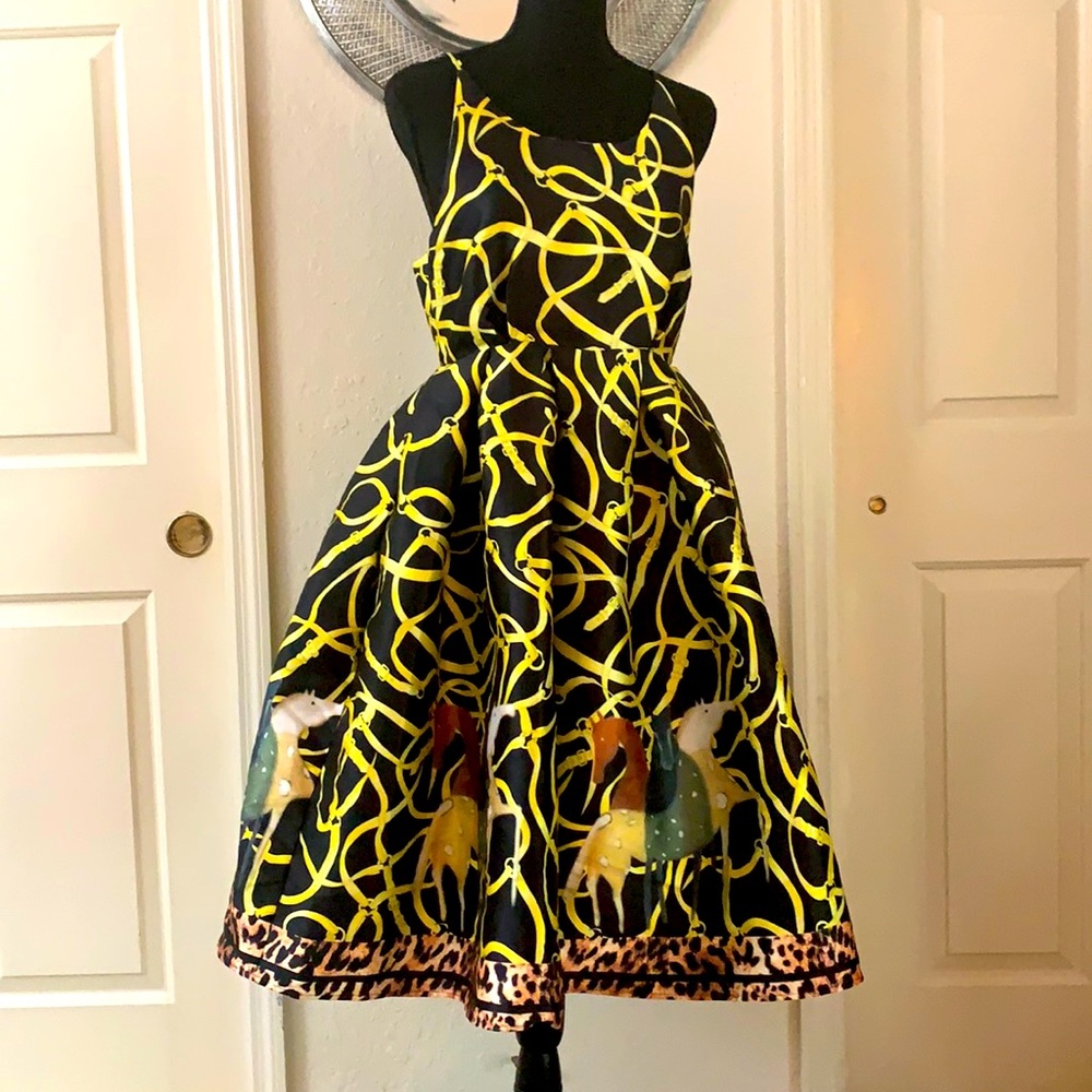 HESPERUS Elegant Equestrian Medium Dress